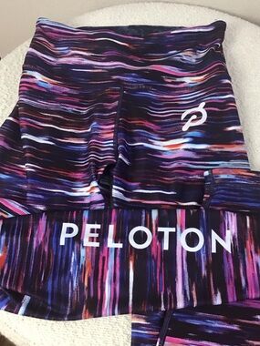 WITH x Peloton Melody High Waist Leggings Muticolor Size Medium‎ Retail $82